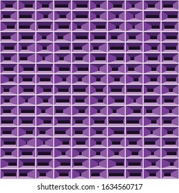 Abstract Structure Blocks Generative Art background illustration