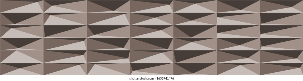 Abstract Structure Blocks Generative Art background illustration
