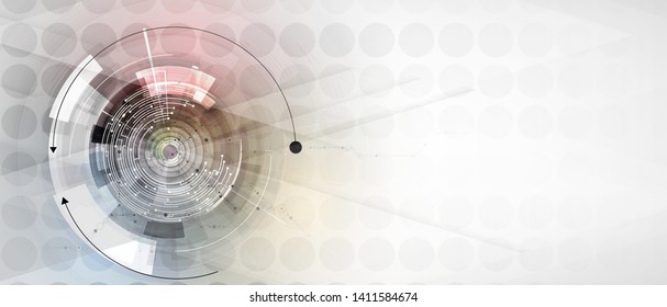 abstract structure circuit computer technology business background