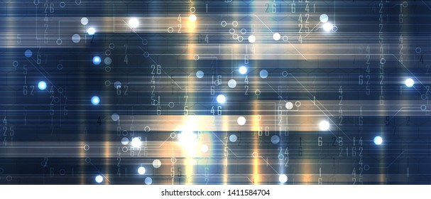 abstract structure circuit computer technology business background