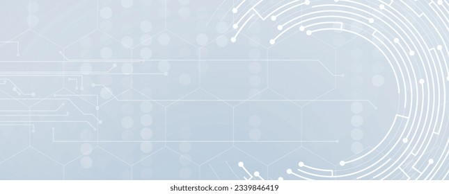 Abstract structure circuit computer technology business background