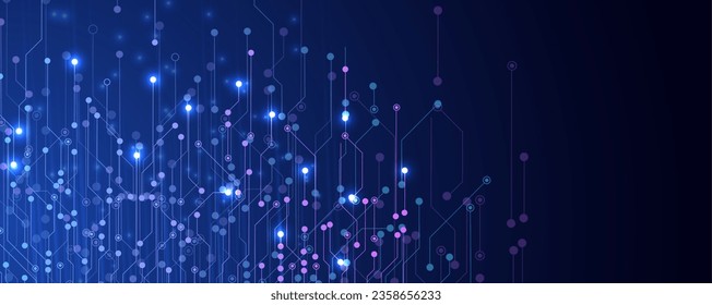 abstract structure circuit computer  technology business background