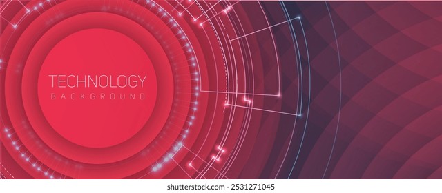 abstract structure circuit computer technology business background
