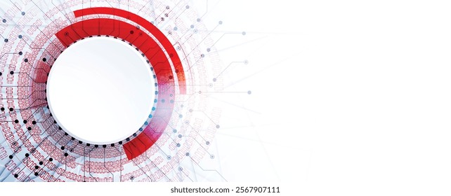 Abstract structure circuit computer  technology business and science background