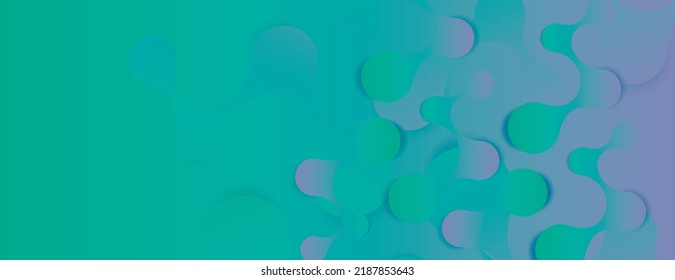 Abstract structure with DNA molecule. Shapes art pattern with connect dot and line. Concept vector design
