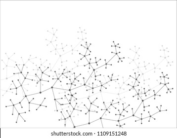 abstract structure molecule dna,atom,science vector background