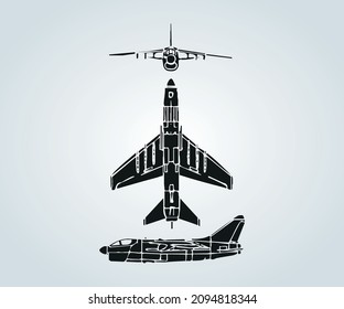 estructura abstracta del plano de guerra para ilustración