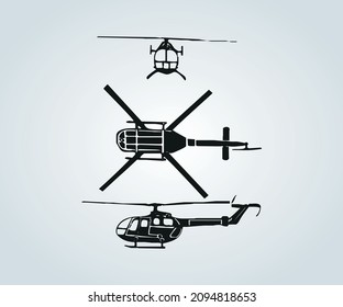 abstract structure of war plane for illustration