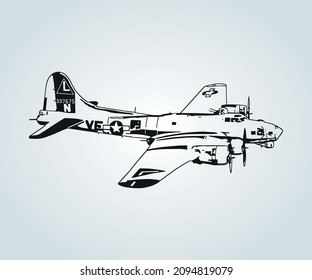 abstract structure of war plane for illustration