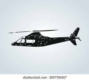 Abstract structure of war plane for illustration