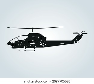 Abstract structure of war plane for illustration
