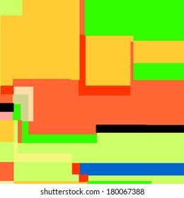 Abstract Style Background, colorful digital illustration.