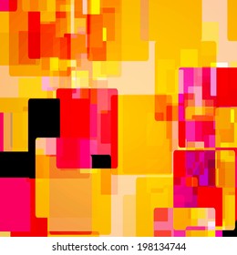 Abstract Style Background, colorful digital illustration.