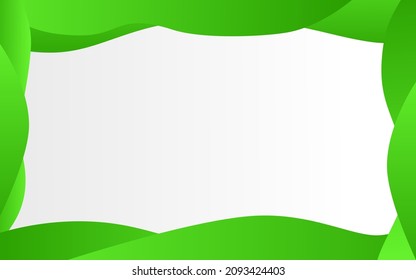 Diseño de fondo de estilo abstracto en color verde y blanco. diseño para fondo de escritorio de negocios. diseño para la plantilla de portada.
