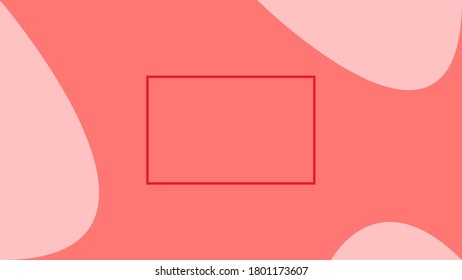 Abstract style background design from rosy reds color with a box. Creative illustration for poster, web, landing, page, cover, ad, greeting, card, promotion.