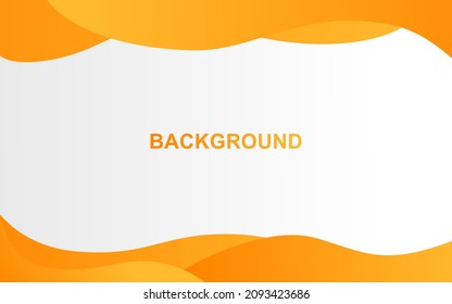 abstract style background design with white and orange colors. design for business wallpaper.