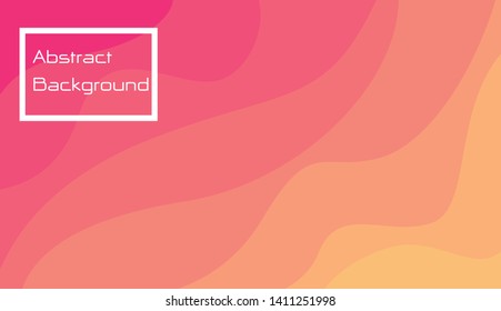 Abstract style background, orange tone illustration.