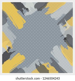 abstract style design for scarf