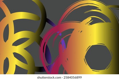 Abstract style digital wallpaper with contrasting colors and creative ball patterns. Ideal for design projects and visual presentations.