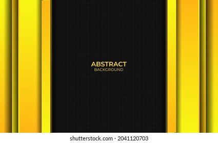 Diseño de fondo amarillo claro degradado de estilo abstracto