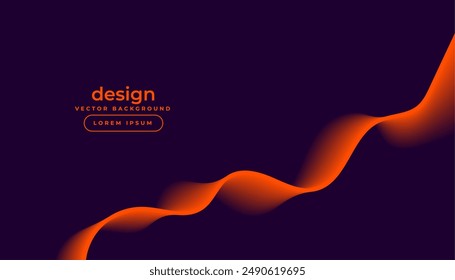 abstract style gradient curvy lines backdrop with duotone effect vector