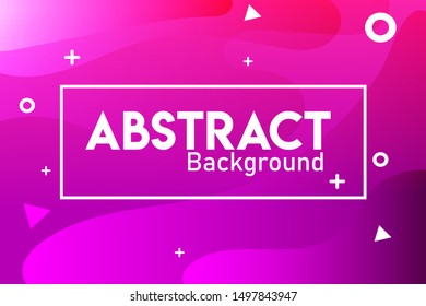 Abstract style with gradient purple with circle. Template ready for use in social media banner, poster, email, newsletter, leaflet, placard, brochure, flyer, web sticker, background.