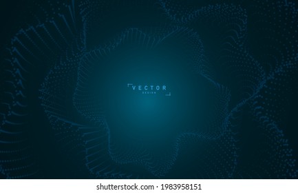 Concepto de semitono de estilo abstracto para su diseño gráfico