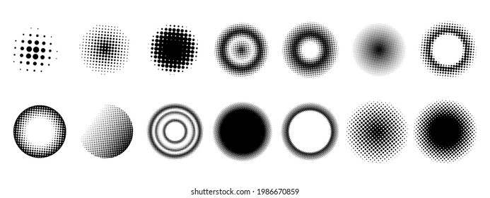 Abstract style halftone concept for your graphic design