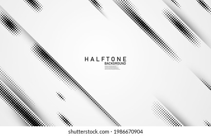 Abstract style halftone concept for your graphic design