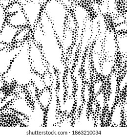 Abstract style halftone design background vector