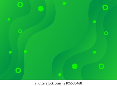 abstract style horizontal background design for business green color. template design for wallpaper.