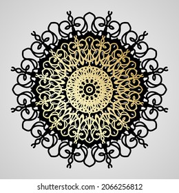Abstract Style Indian Mandala Decoration. EPS 10