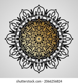 Abstract Style Indian Mandala Decoration. EPS 10