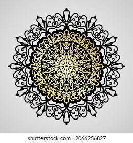 Abstract Style Indian Mandala Decoration. EPS 10