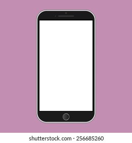 Abstract style modern gadgets with blank screen. Template for any content