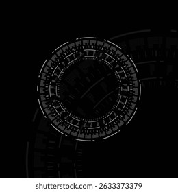 abstract style motif design template