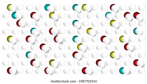 Abstract style paper cut vector background. Vector illustration Eps10.
