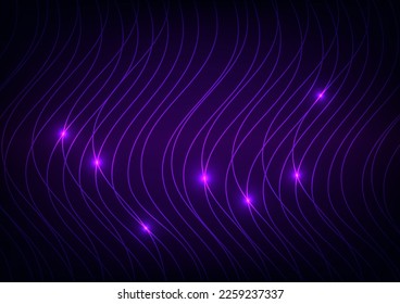 Abstract style. Purple light wavy tangle line background. vector illustration.