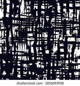 Abstract style seamless texture. Hand drawn chaotic paint smears pattern. Contemporary surface print. Freehand modern background. Handdrawn artistic design wallpaper. Vector art
