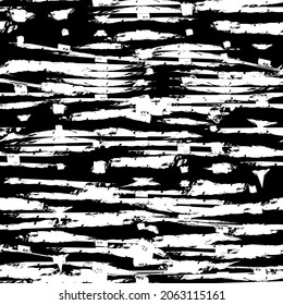 Abstract style seamless texture. Hand drawn chaotic paint smears pattern. Contemporary surface print. Freehand modern background. Handdrawn artistic design wallpaper. Vector art