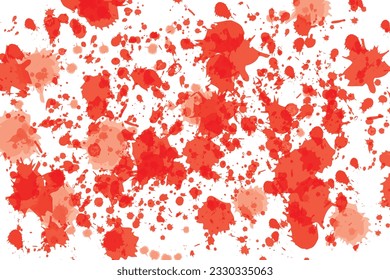 patrón de salpicaduras de pintura roja. Antecedentes abstractos