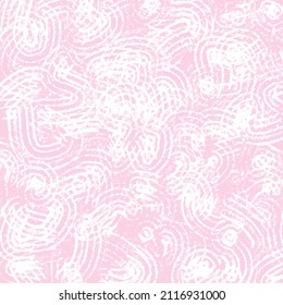  Abstract Style Vector Layout. White Grunge Splatters and Stains on a Light Pink Background. Pastel Color Irregular White Brush Scribbles Print.