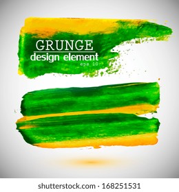 Abstract stylish background acrylic paint. Vector illustration 