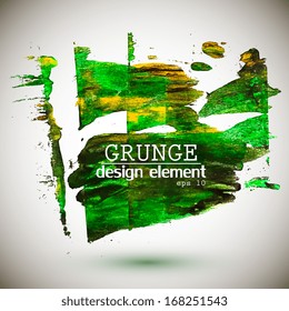 Abstract stylish background acrylic paint. Vector illustration 