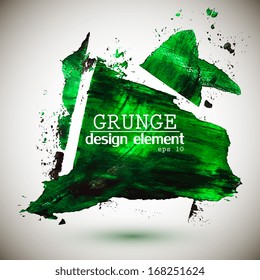 Abstract stylish background acrylic paint. Vector illustration 