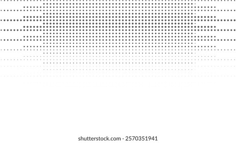 Abstract Stylish Background with horizontal Line Halftone Patterns, Abstract halftone vector illustration, fabric halftone pattern black and white texture background