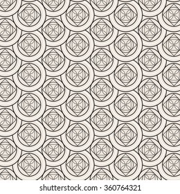 Abstract stylish background .Seamless Japanese pattern .Vector seamless pattern. 