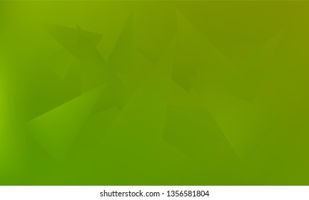 Abstract Stylish Background with Several Colorful Gradient Triangles. Vector illustration, EPS 10. Realistic and 3D.