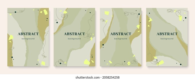 Abstract stylish background template. Vector Illustration for cover, banner, brochure, poster, flyer and other.