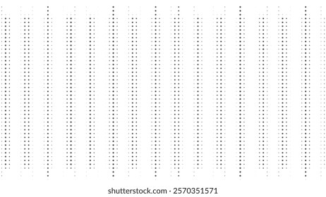 Abstract Stylish Background with vertical Line Halftone Patterns, Abstract halftone vector illustration, fabric halftone pattern black and white texture background